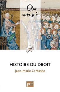 Histoire du droit pénal et de la justice criminelle