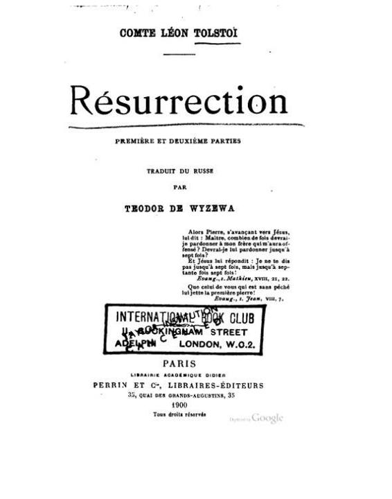Résurrection