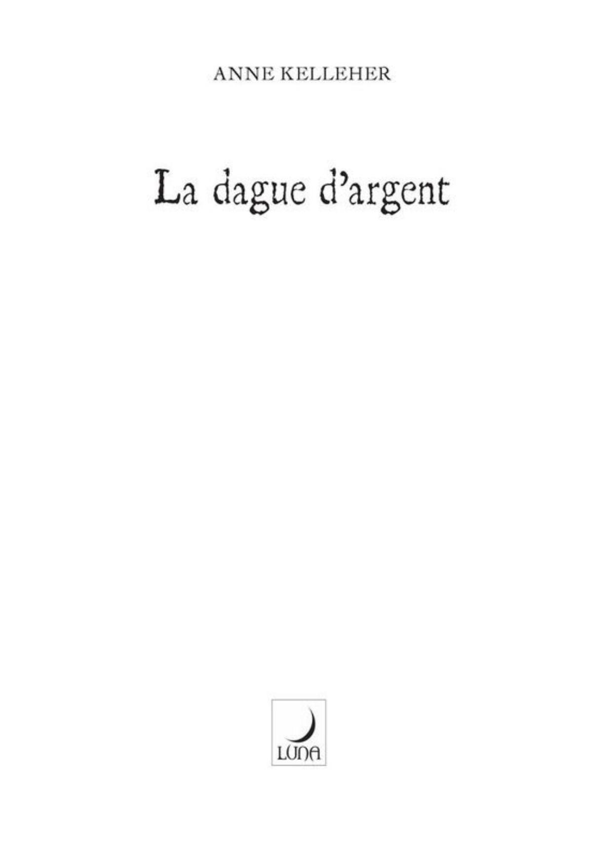 La dague d'argent