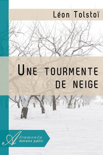 Une tourmente de neige