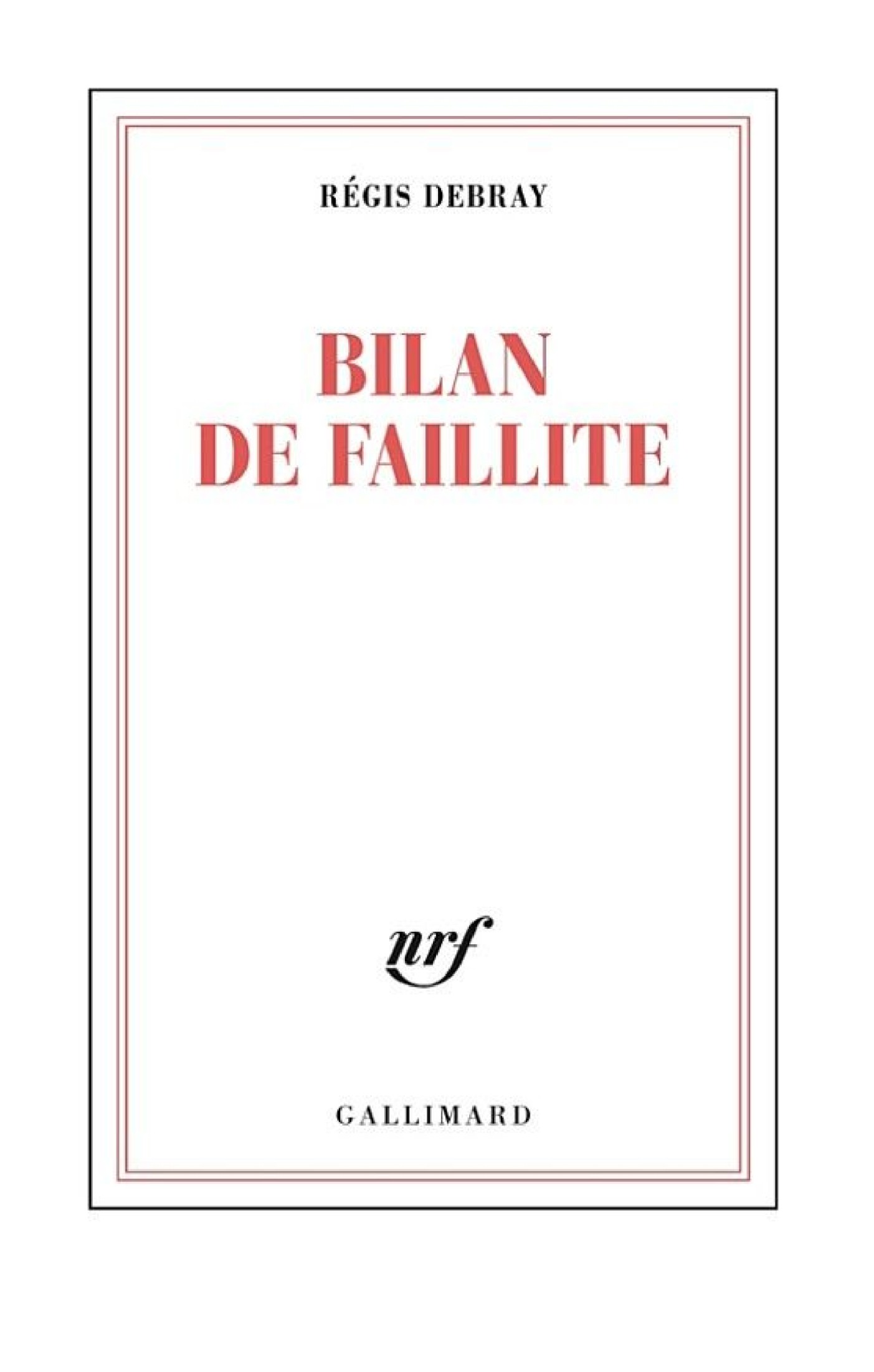 Bilan de faillite