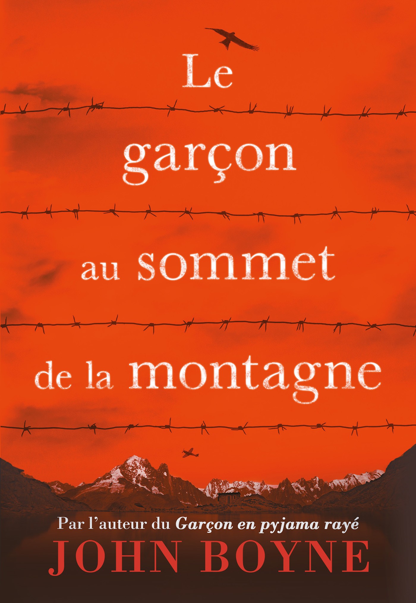 Le garçon au sommet de la montagne