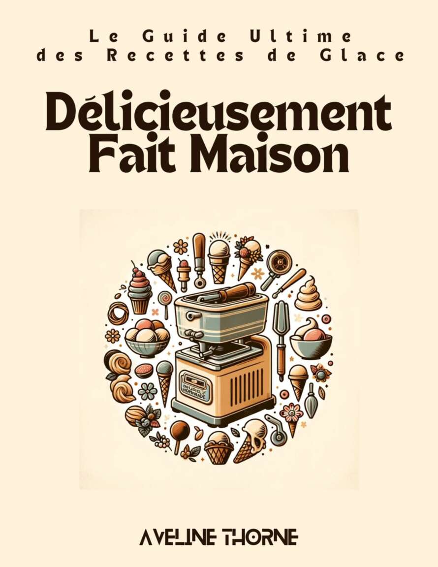 Délicieusement Fait Maison : Le Guide Ultime des Recettes de Glace (French Edition)