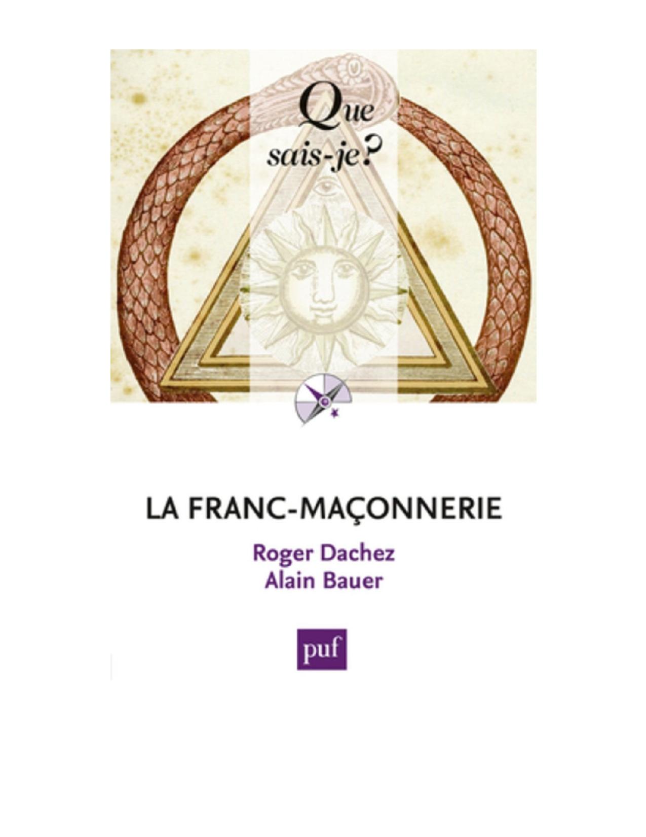 La franc maçonnerie