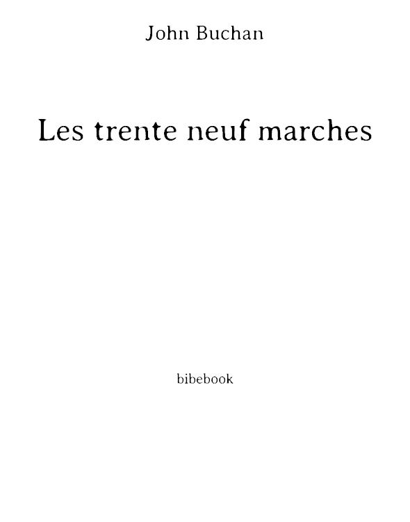 Les 39 marches