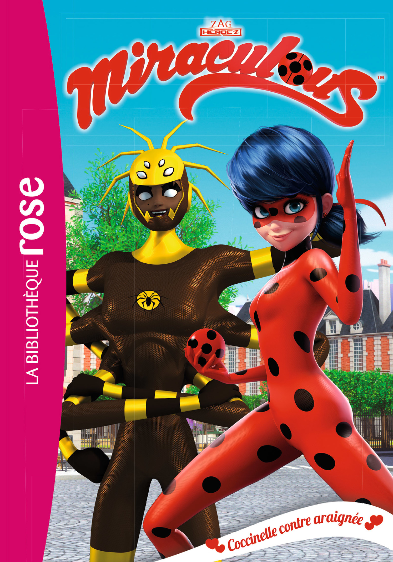 Coccinelle contre araignée
