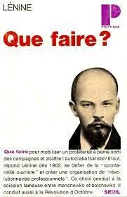 Que faire ?