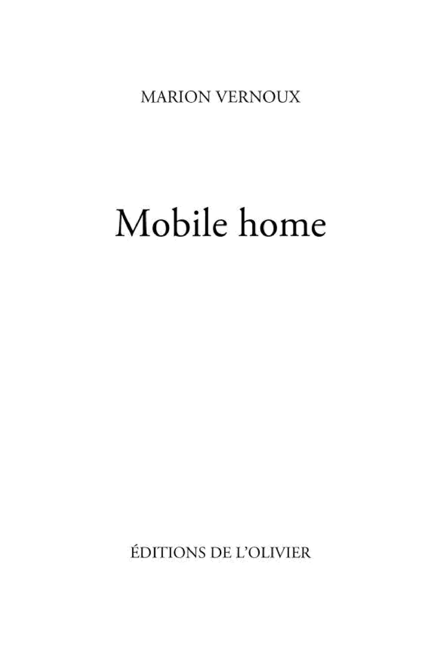 Mobile home