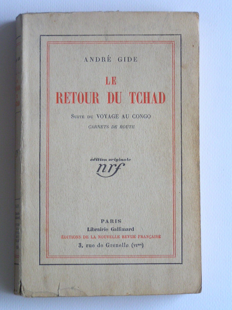 Voyage au Congo (Carnets de route)