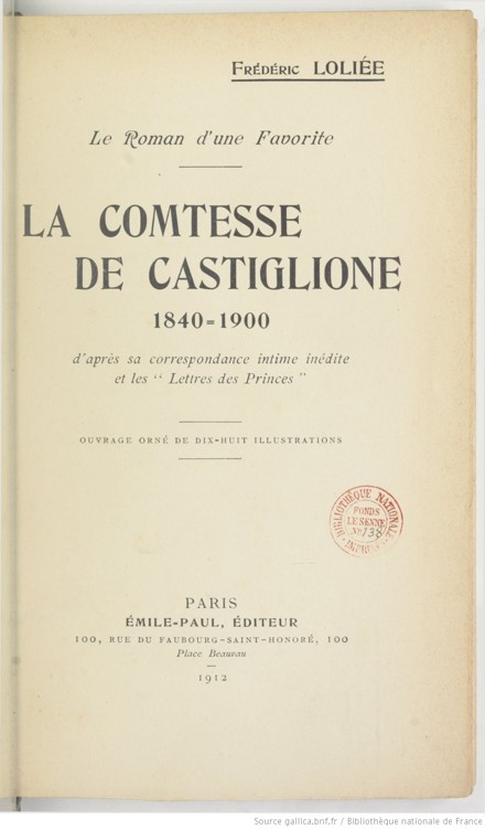 La comtesse de Castiglione