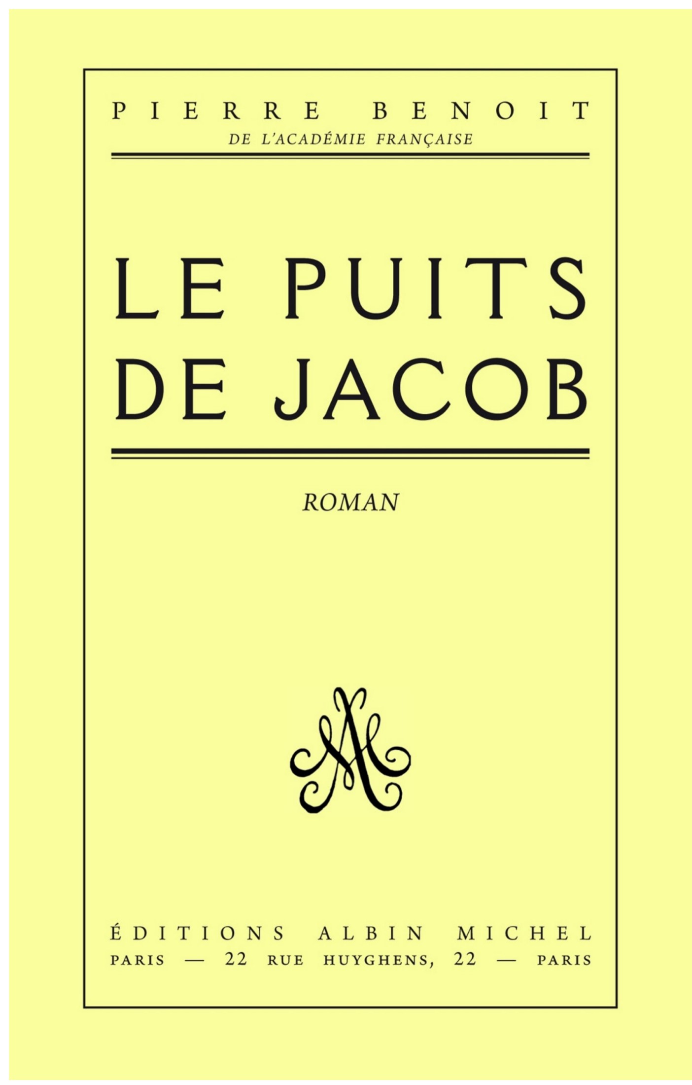 Le Puits de Jacob