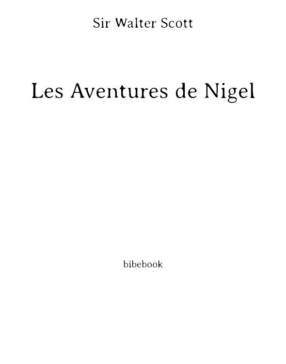 Les Aventures de Nigel