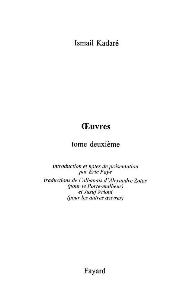 Oeuvres complètes, tome 2 (Littérature étrangère) (French Edition)