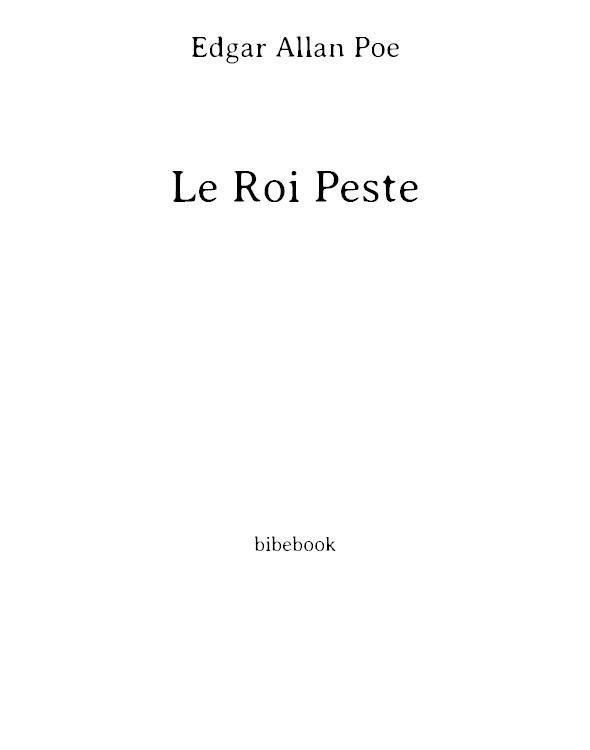Le Roi Peste: Traduction de Charles Baudelaire. Lithographies de Berdon
