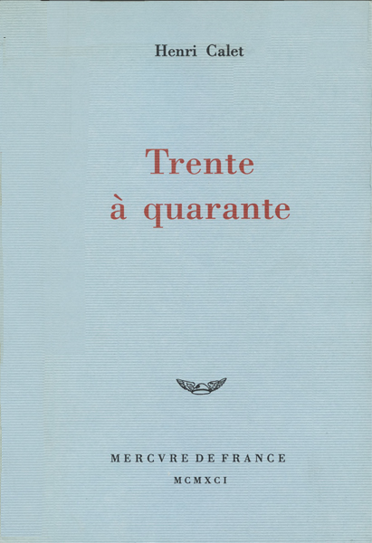 Trente à quarante