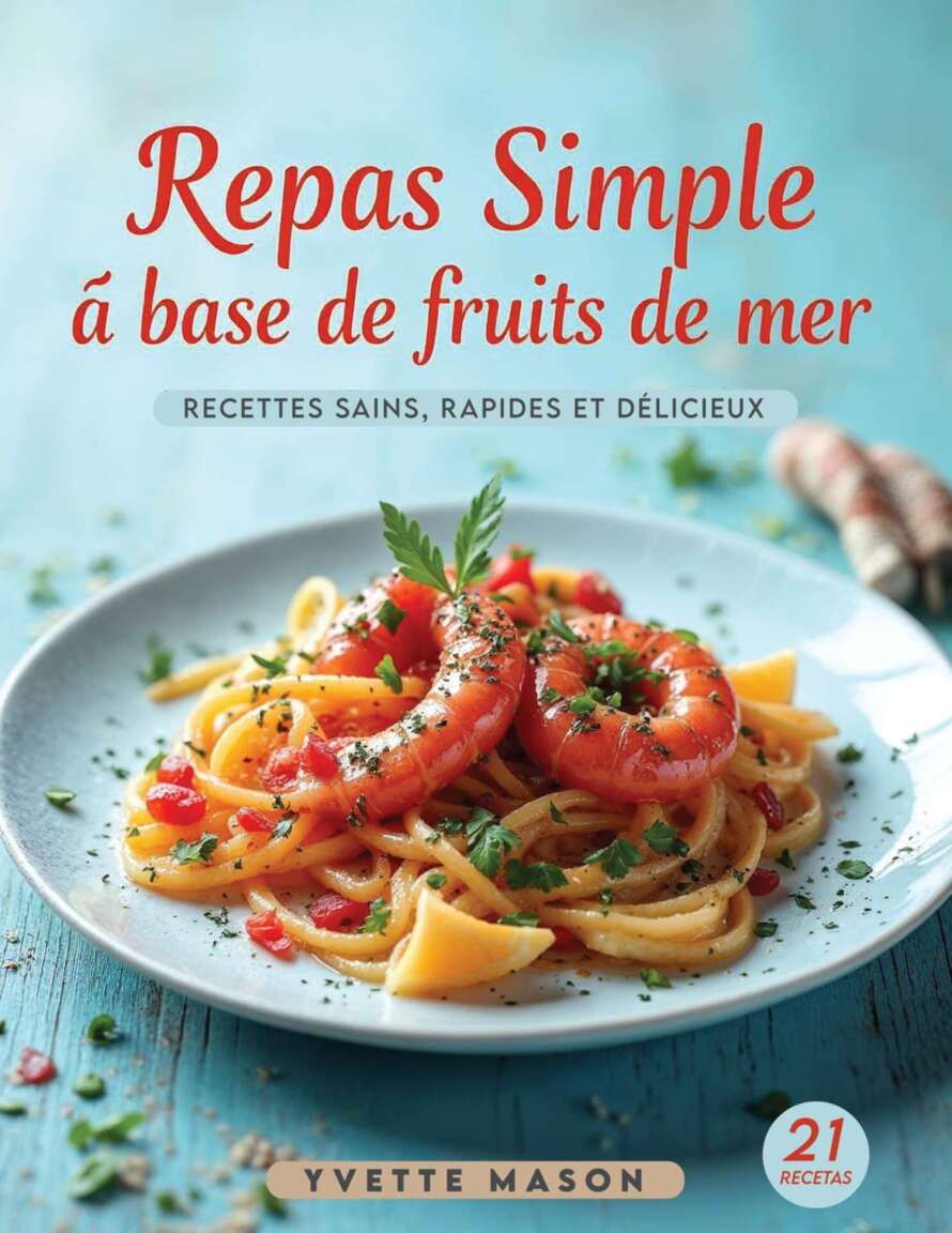 Repas simple à base de fruits de mer: Recettes sains, rapides et délicieux (French Edition)