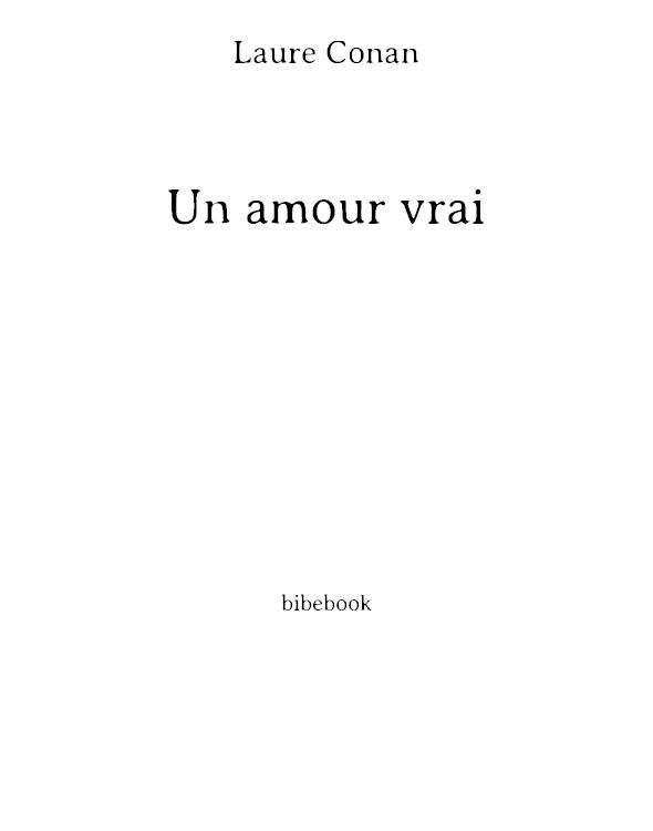 Un amour vrai