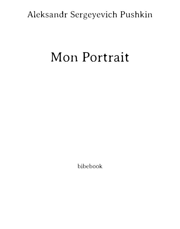 Mon Portrait