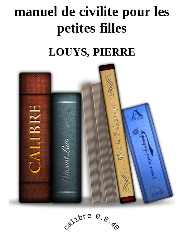 manuel de civilite pour les petites filles