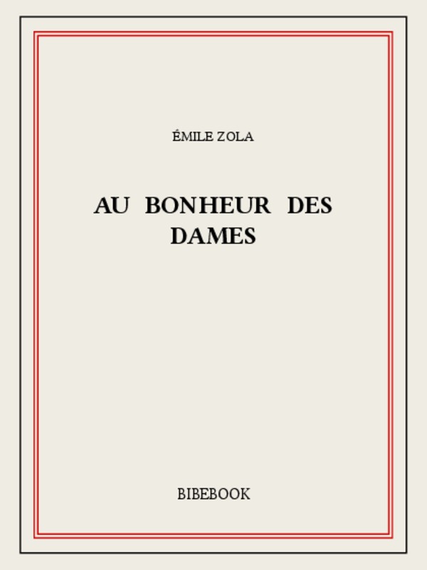 Au bonheur des dames