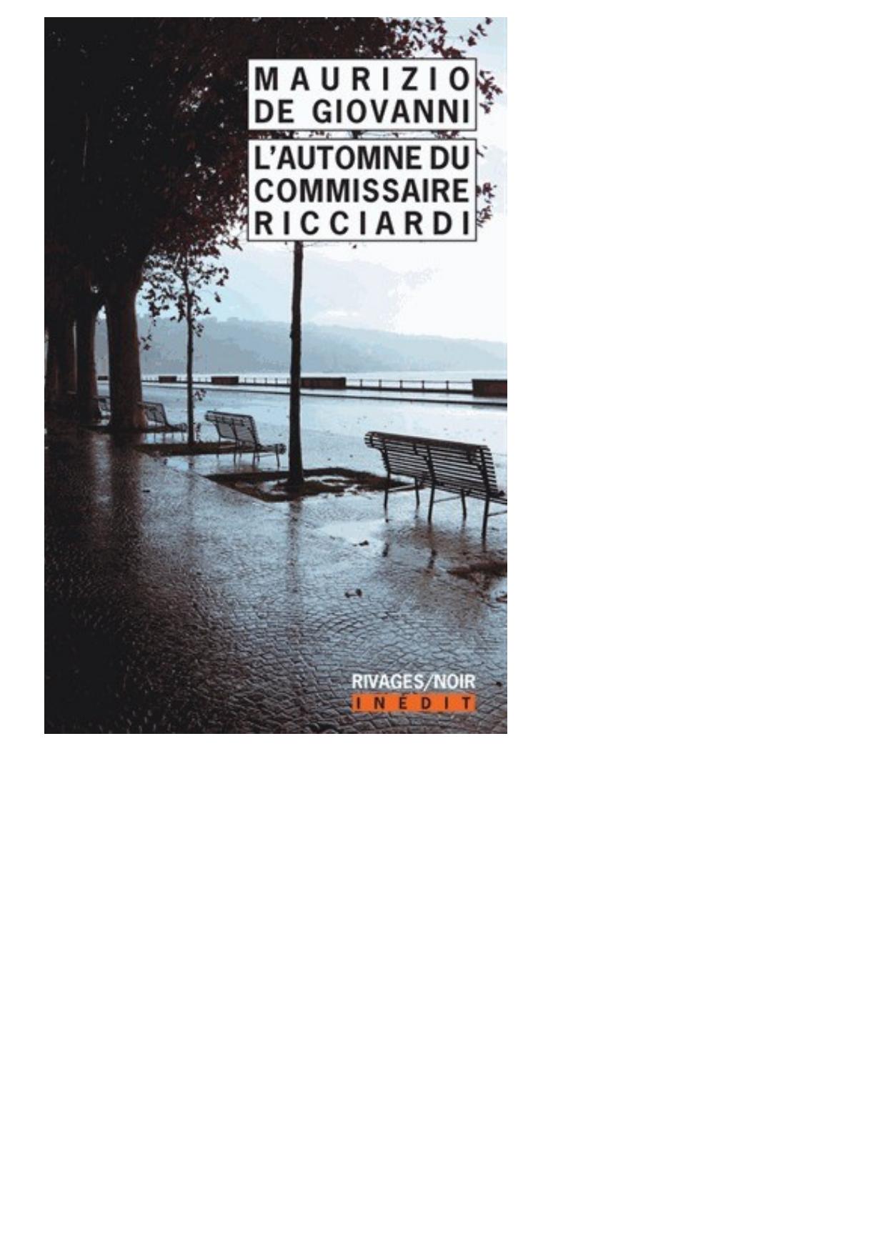 l automne du commissaire ricciardi