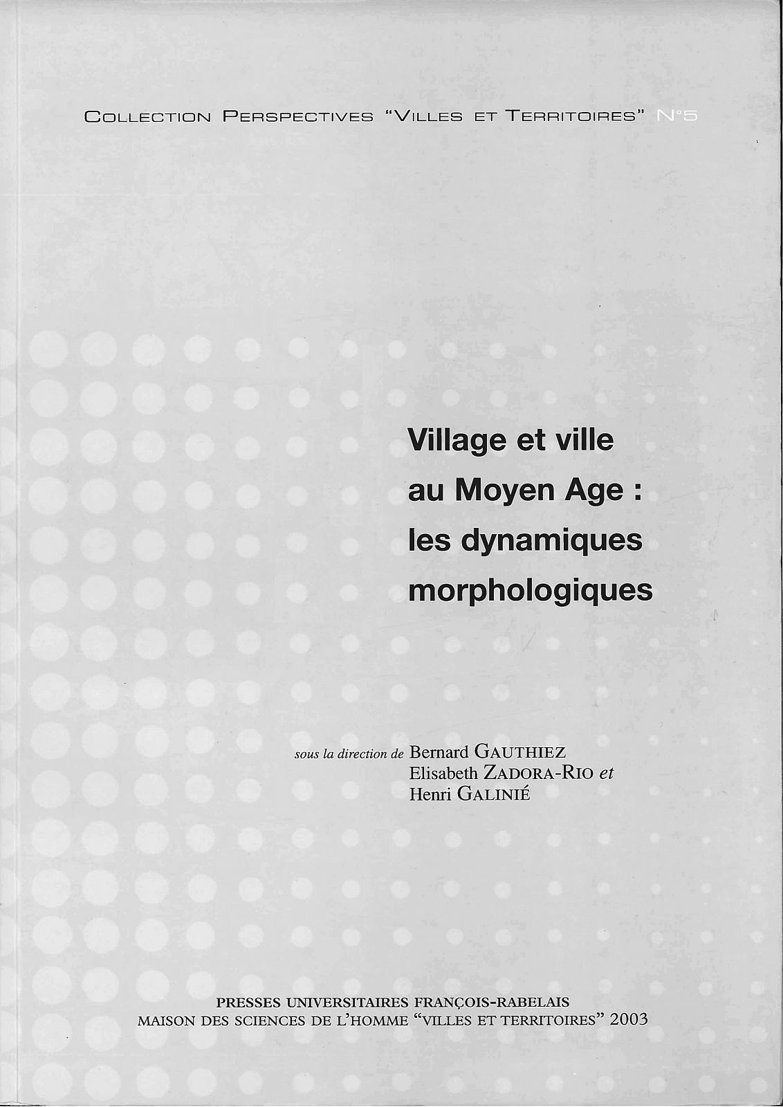 Village et Ville au Moyen Âge