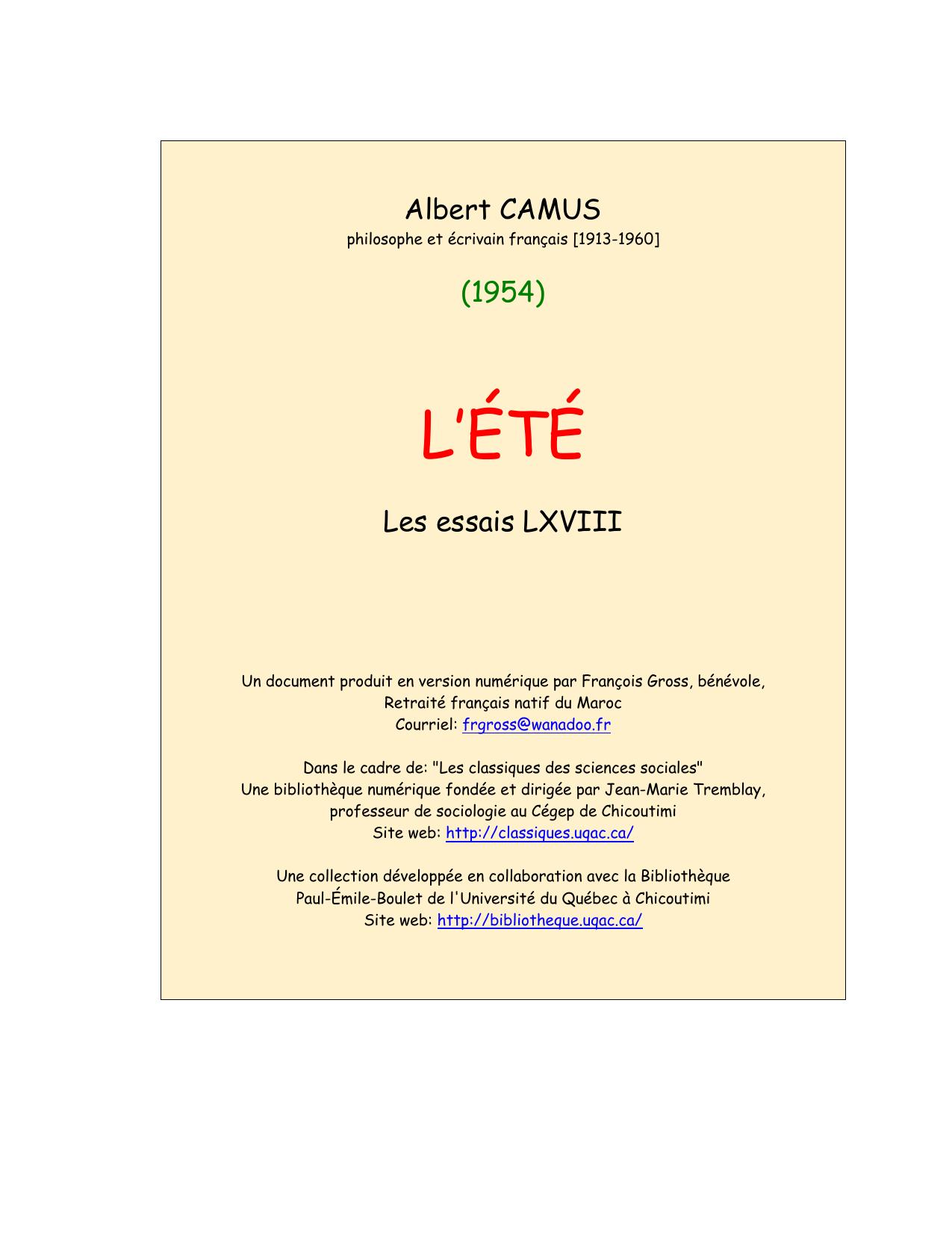 L'été