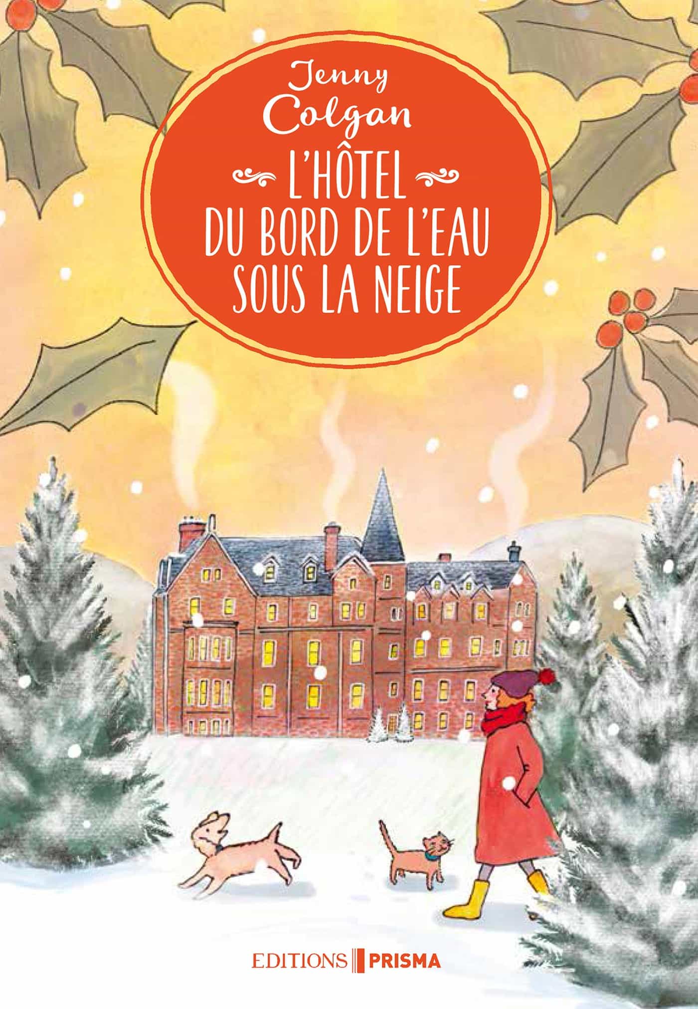 L’hôtel du bord de l’eau sous la neige