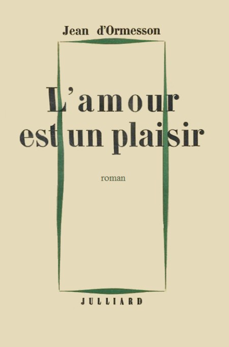 L'amour est un plaisir