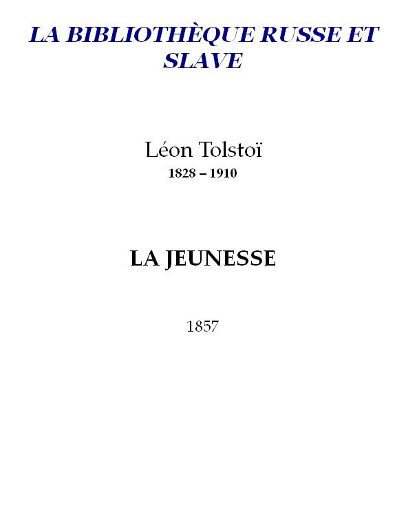 La Jeunesse