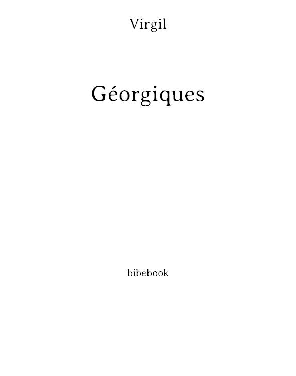 Géorgiques