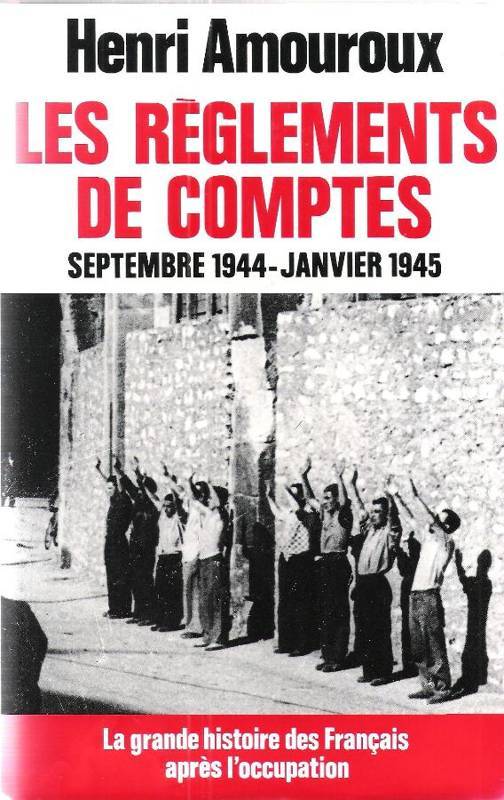 Les règlements de comptes