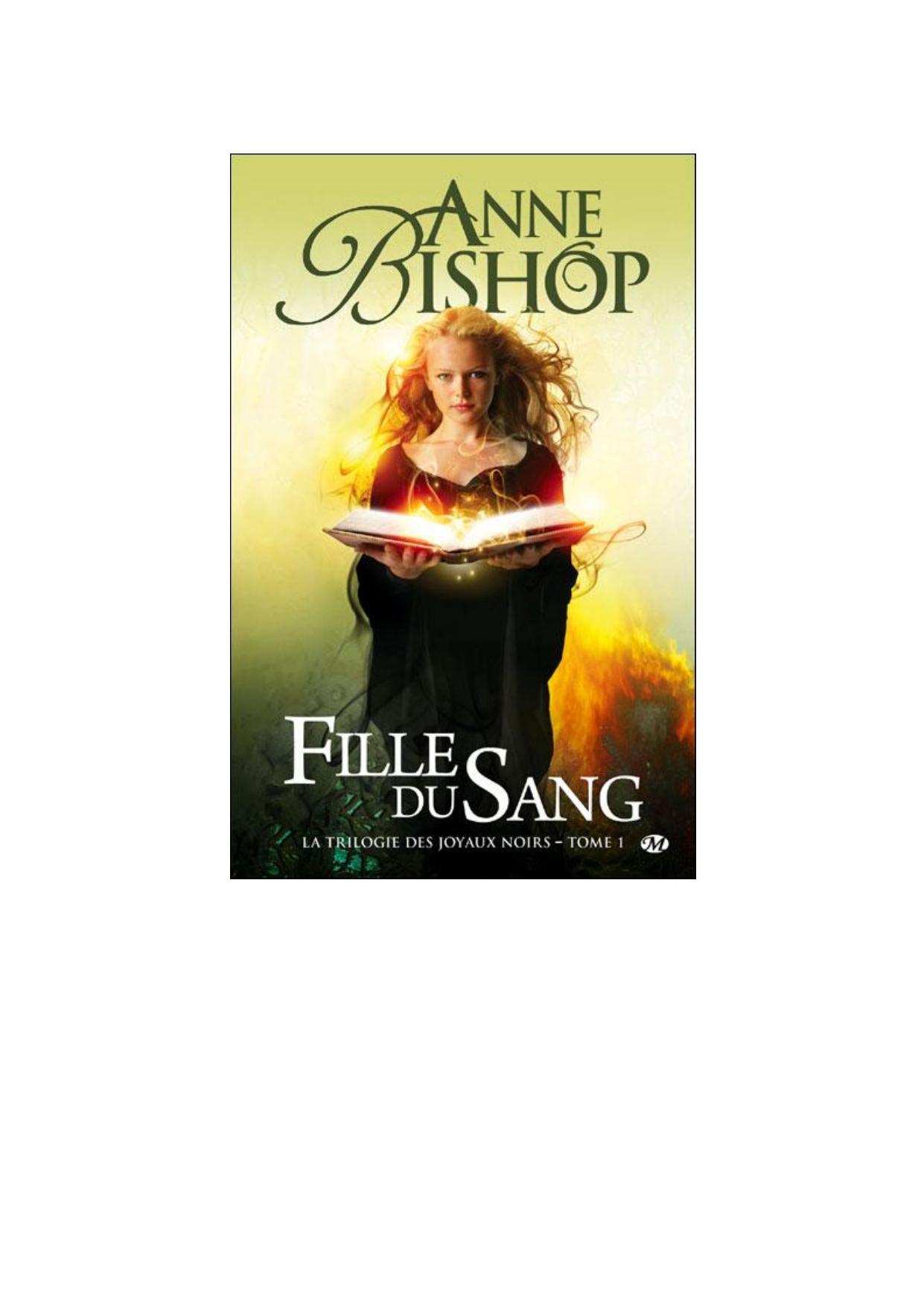 Fille de sang - Bishop, Anne