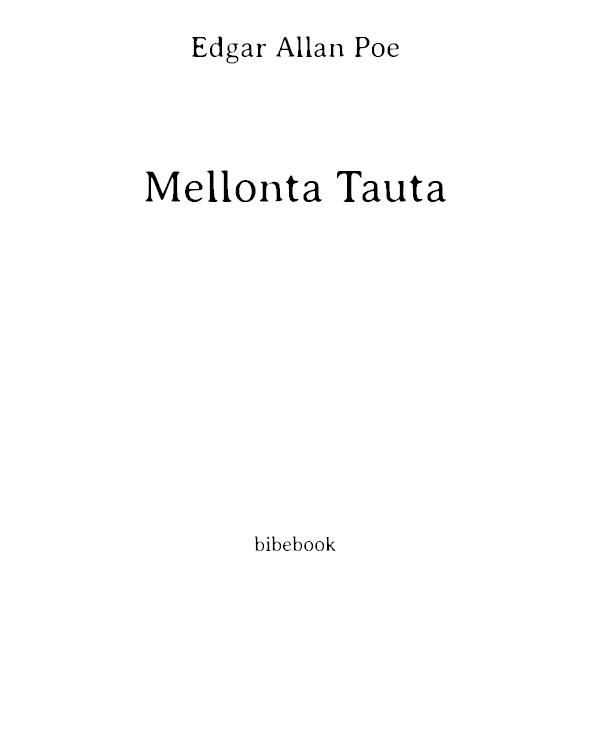 Mellonta Tauta