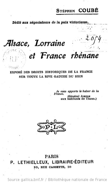 Alsace, Lorraine et France rhénane