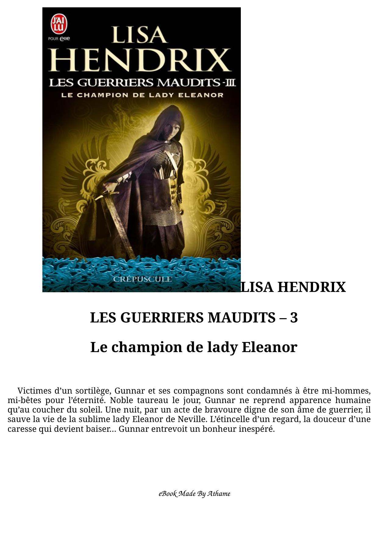 Le Champion De Lady Eleanor