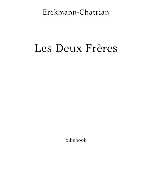 Les Deux Frères