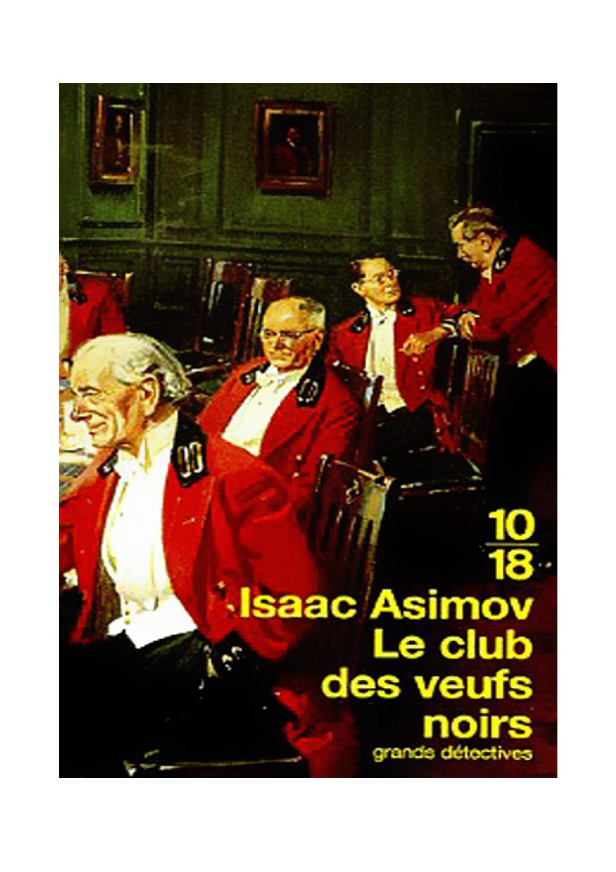 1 Le Club des Veufs Noirs