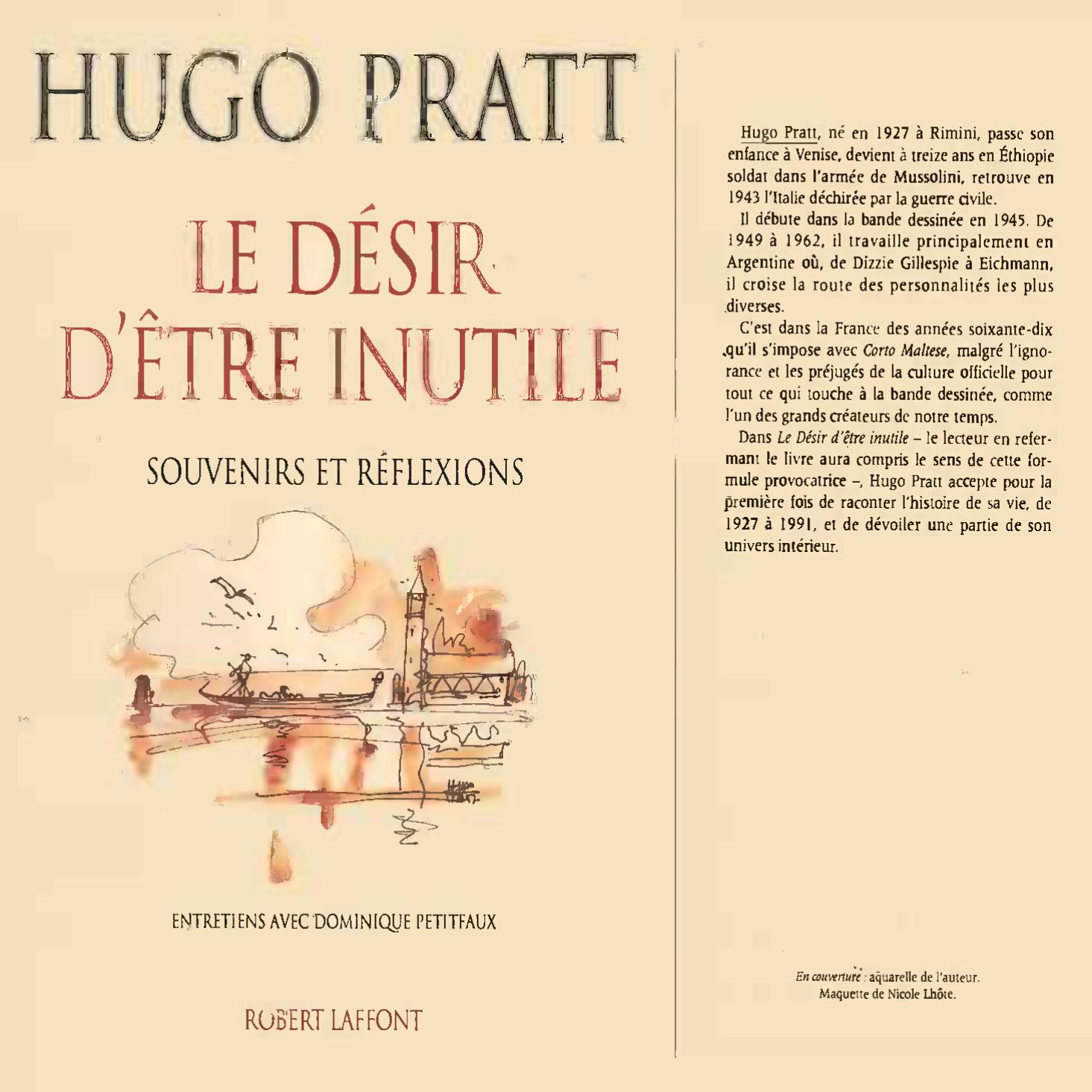 Le Désir D' Etre Inutile