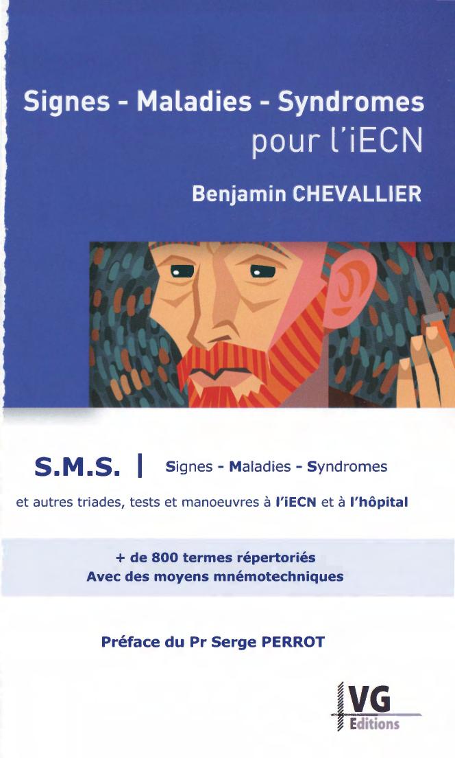 Signes Maladies Syndromes pour l'iECN S M