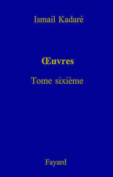 Oeuvres tome sixième