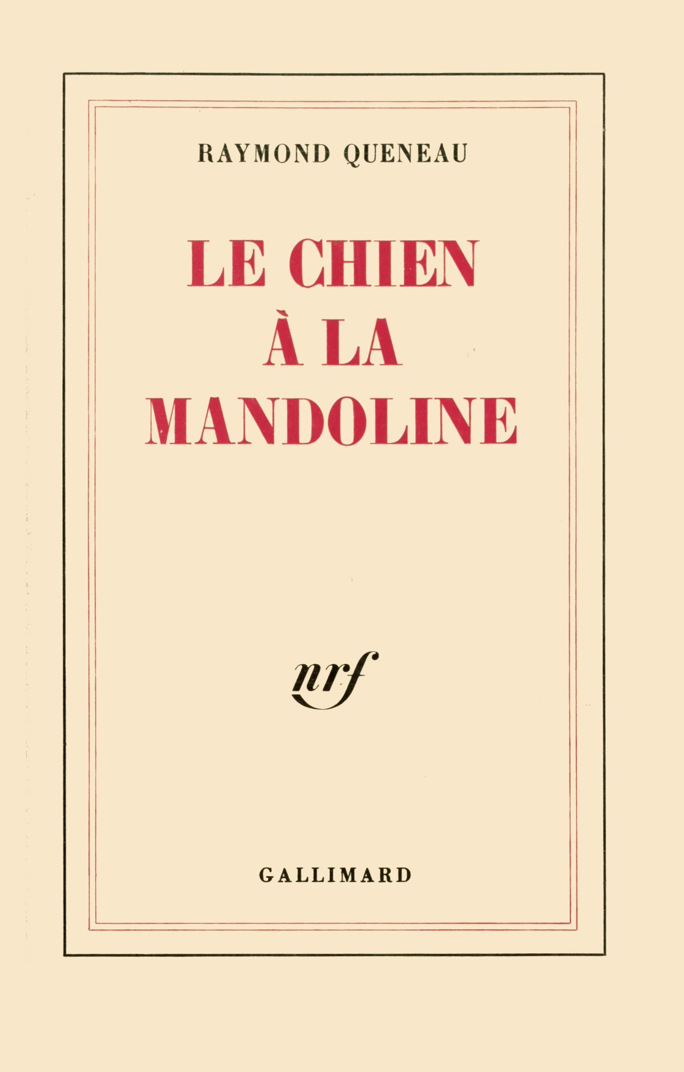 Le Chien à la Mandoline