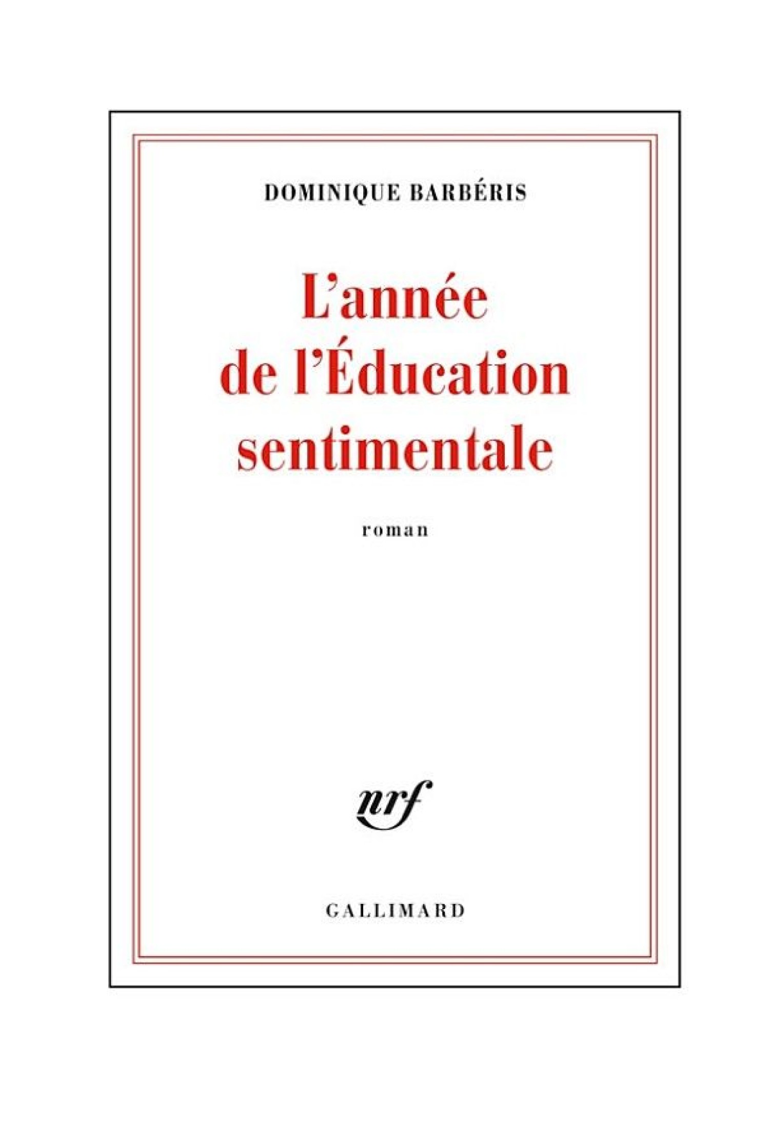 L'année de l'Éducation sentimentale