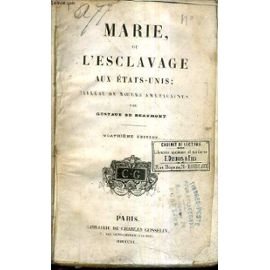 Marie ou l'Esclavage aux Etats-Unis