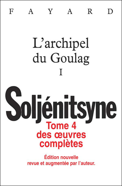L'Archipel du Goulag Anthologie