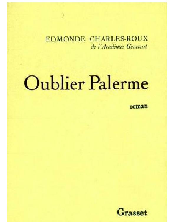 OUBLIER PALERME