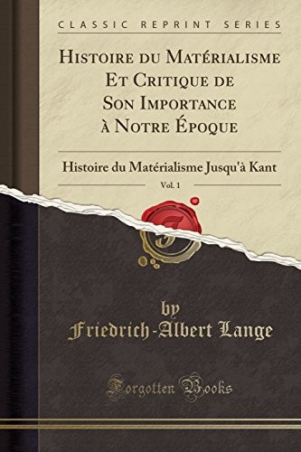 Histoire du matérialisme
