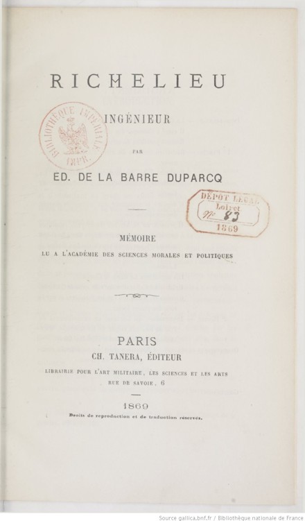 Richelieu ingénieur