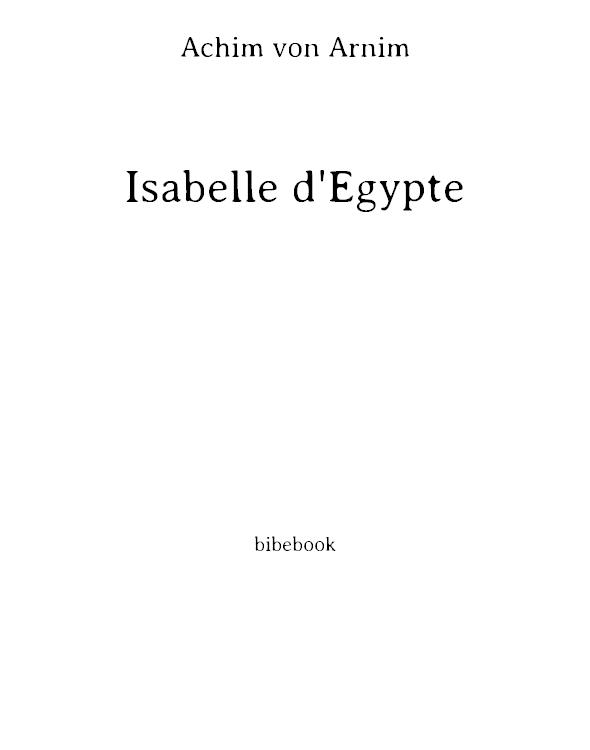 Isabelle d'Égypte
