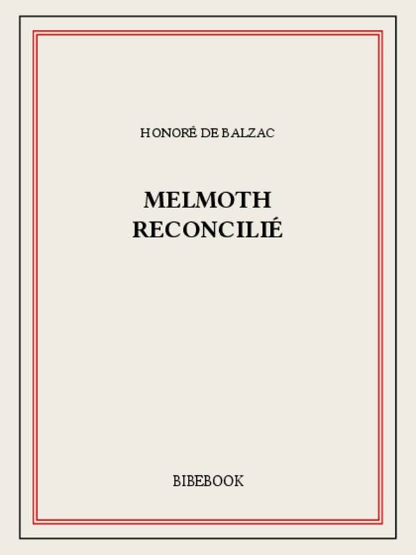 Melmoth reconcilié